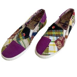 RARE Vintage Special Edition Patchwork Keds from LA Size 7 Trendy Retro Grunge